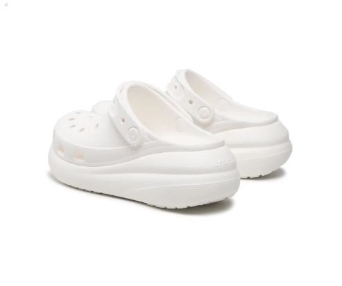 Crocs Classic Crush Clog White ЖІНОЧІ