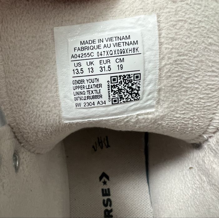 Дитячі кеди Конверси CONVERSE ALL STAR. Ідеальні. Оригінал Розмір 31,5
