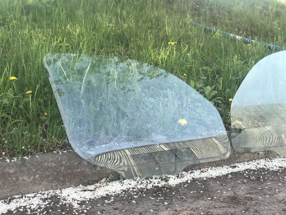 Скло Фіат Добло Фиат Стекло Боковое Бокове