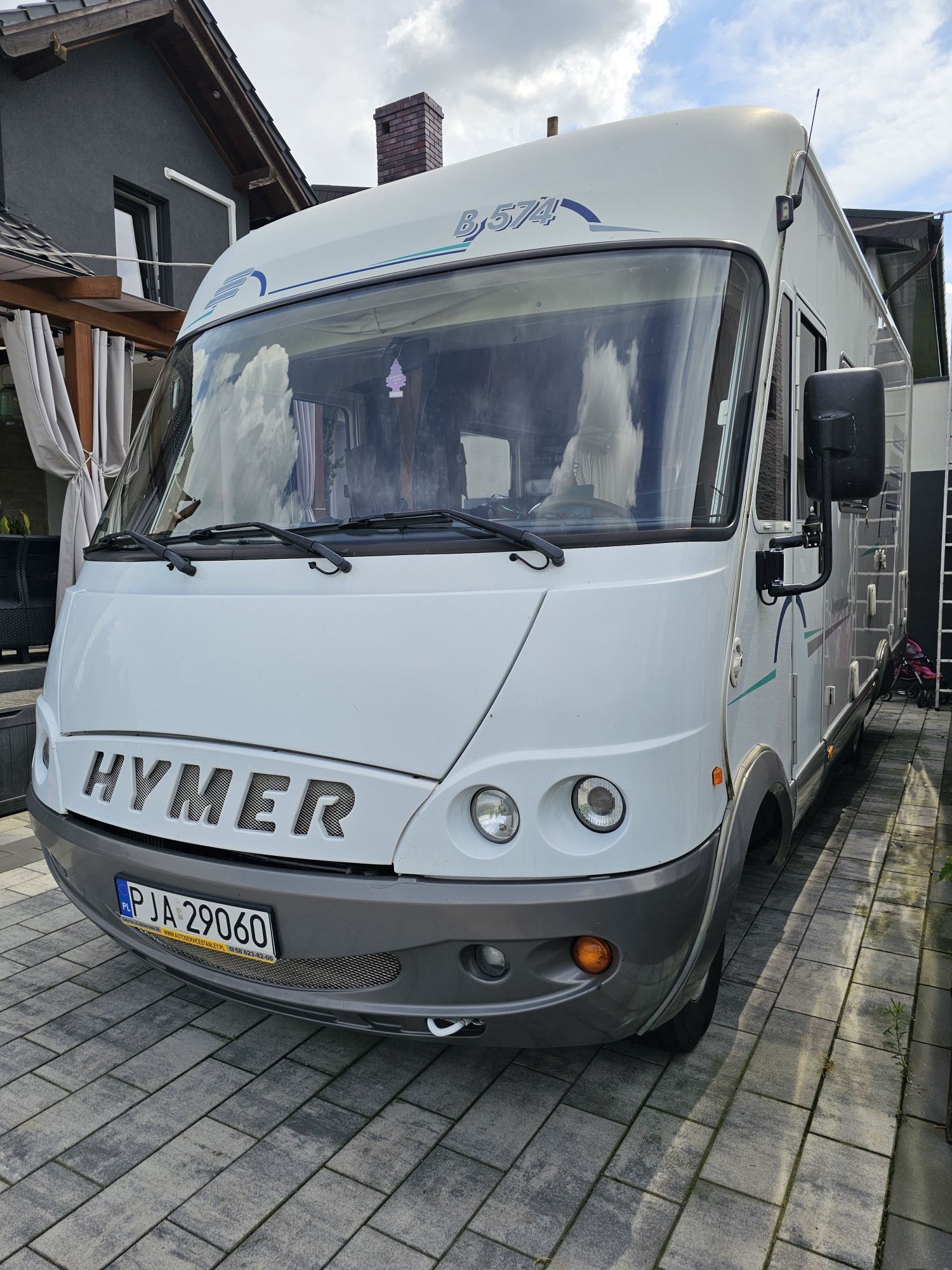 Kamper hymer b574 wersja zimowa