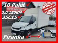 Iveco DAILY  35C15 3,0 150 KM Kontener / Firanka Bliźniak Tempomat Kontener 10-cio