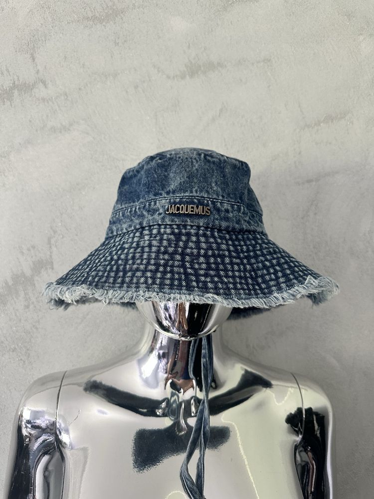 Kapelusz dzinsowy jeansowy denim Jacquemus uniwersalny nowy czapka hit