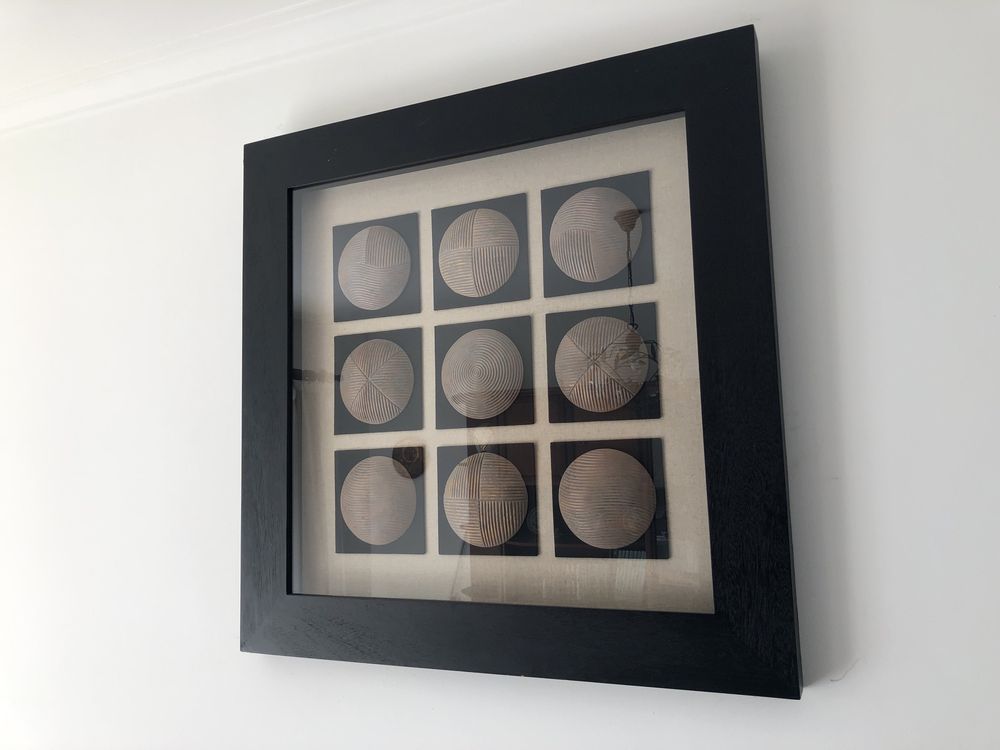 Quadro baixo relevo Schuller