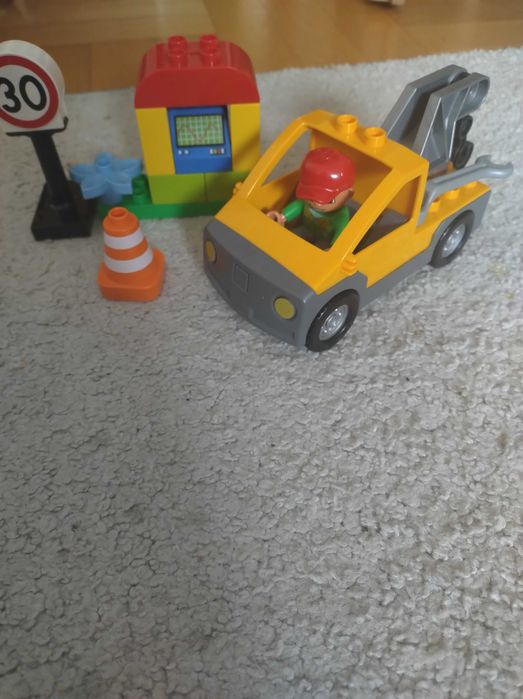 Lego duplo 6146 pomoc drogowa holownik