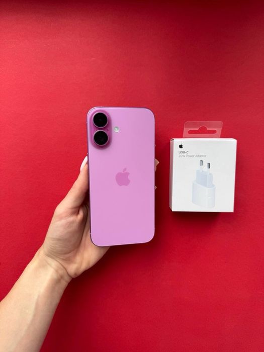 iPhone 16 128gb + Комплект! Фізична сім! Айфон 16