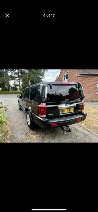 2007 JEEP Commander 3.0crd Czarny Anglik