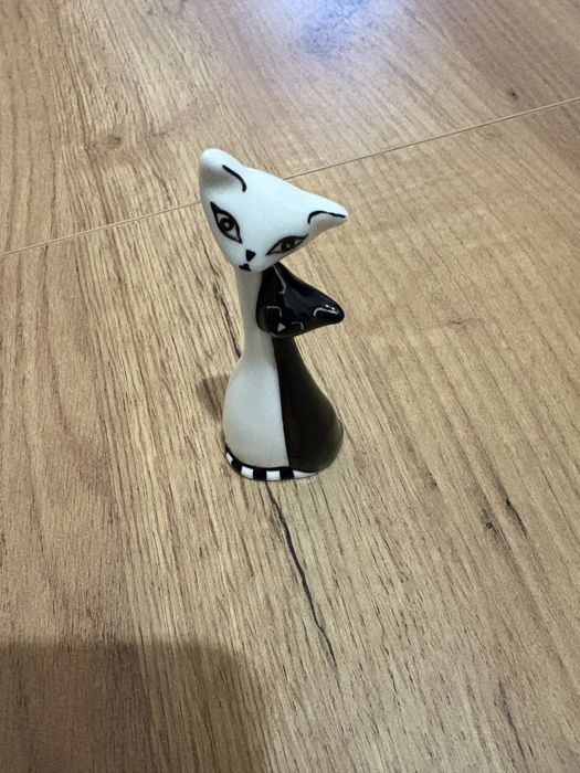Figurka Mama i kotek porcelana Cmielow As