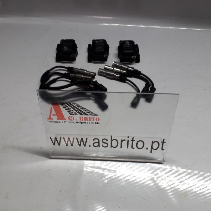 Kit de cabos de velas e bobine ignição Smart fortwo 450