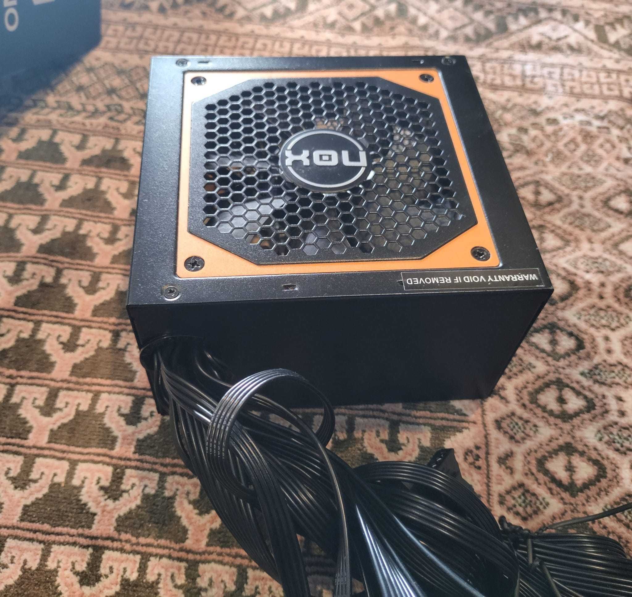 Fonte de Alimentação Nox Urano VX650W 80+ Bronze – 1 Ano de Uso