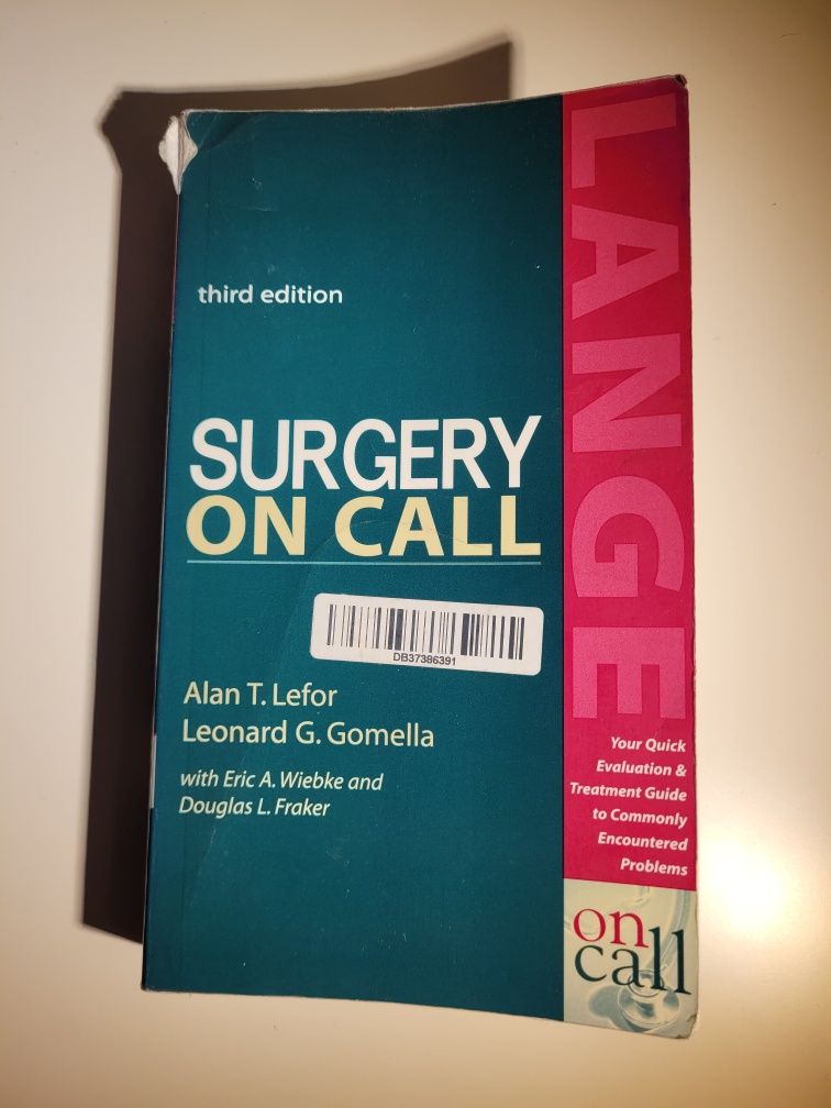 Surgery On Call 3rd Edition
