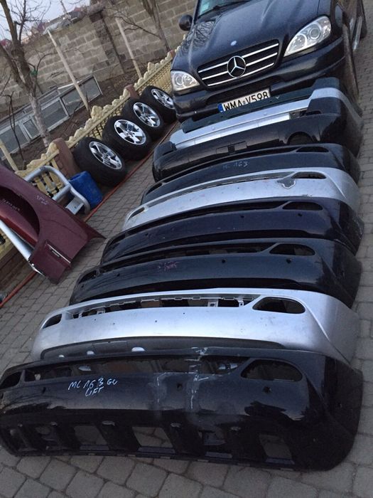 Бампер Mercedes ML-163 рестайл | Магазин оригінальних запчастин ПИШІТЬ