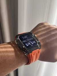 Чехол та ремешок на Apple Watch 40 41 44 45 49mm ultra golden concept