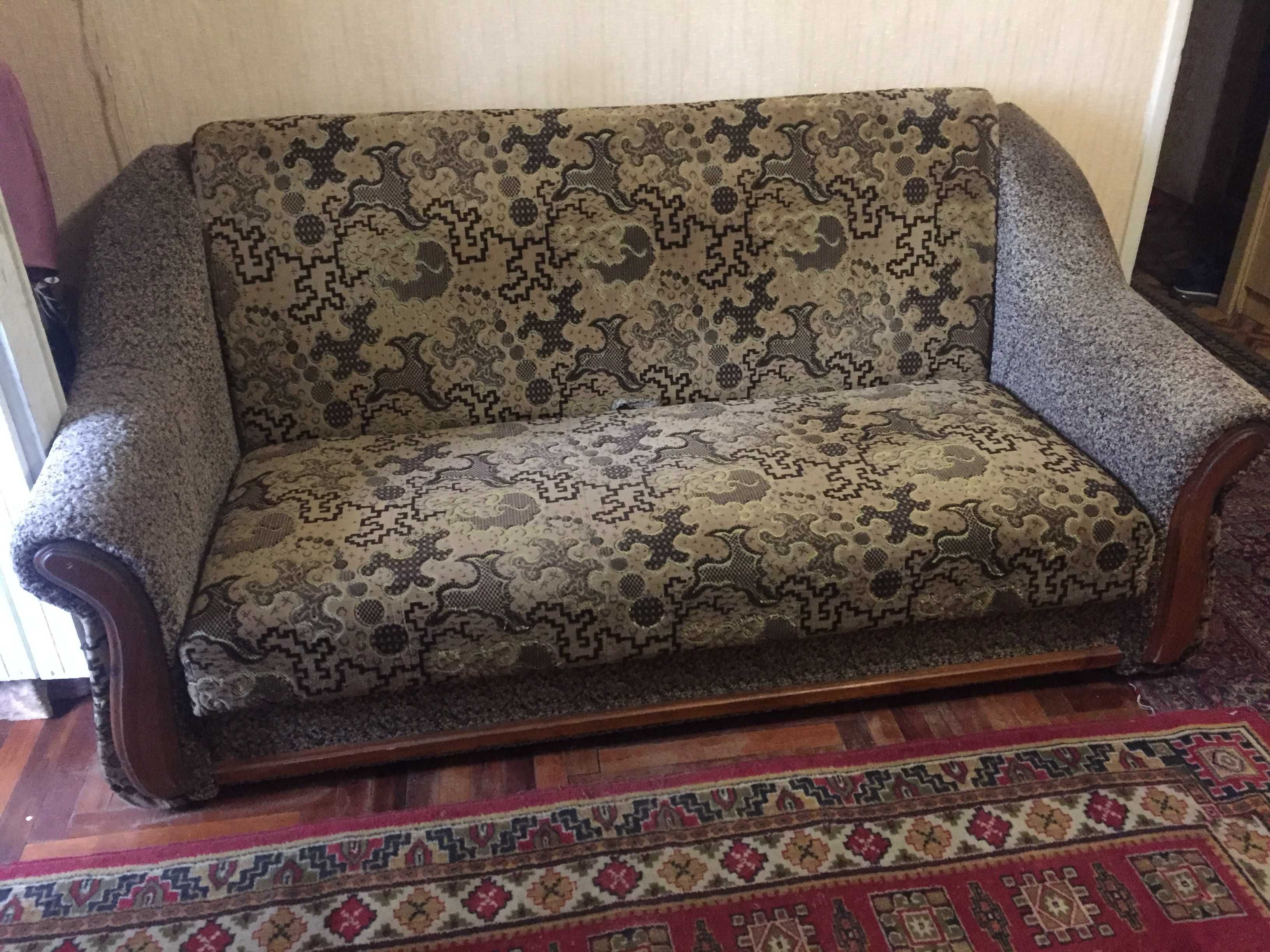 Мягкая мебель. Диван+Кресло-кровать .