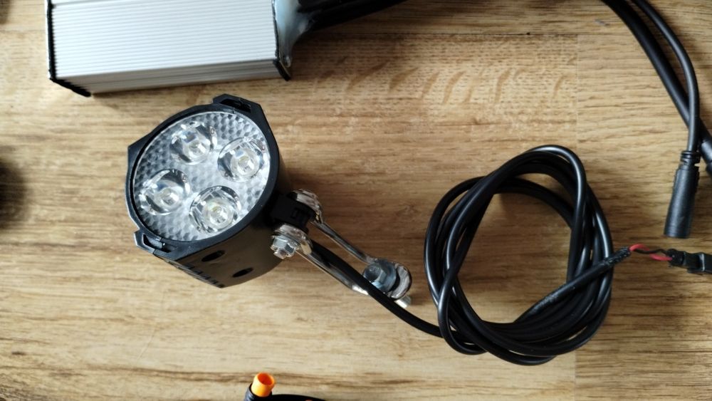 Zestaw do konwersji roweru na elektryczny bez silnika i bateriii