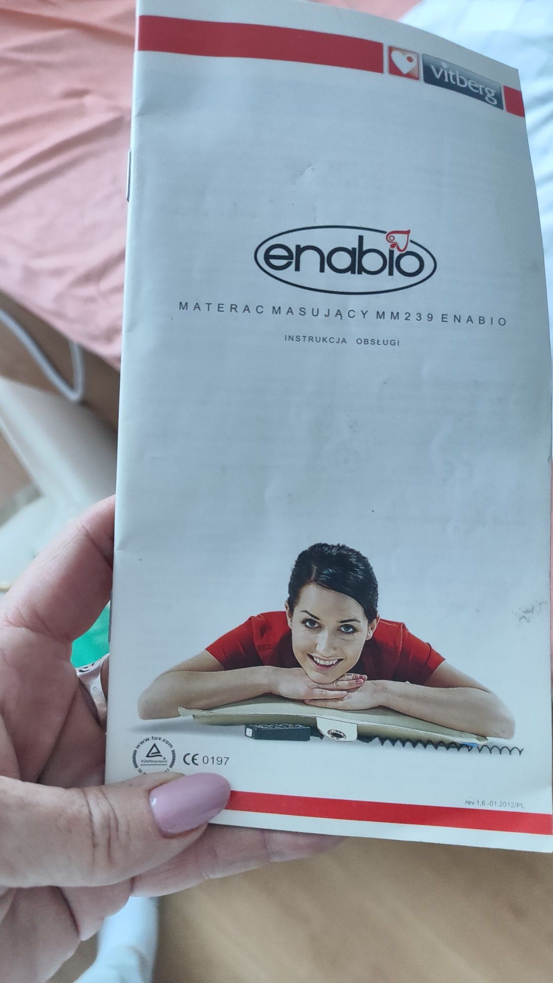 Materac masujący enabio