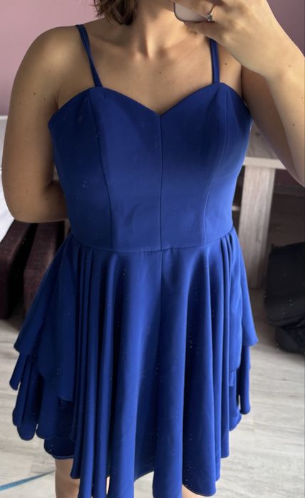 Sukienka na wesele, rozmiar S wieczorowa