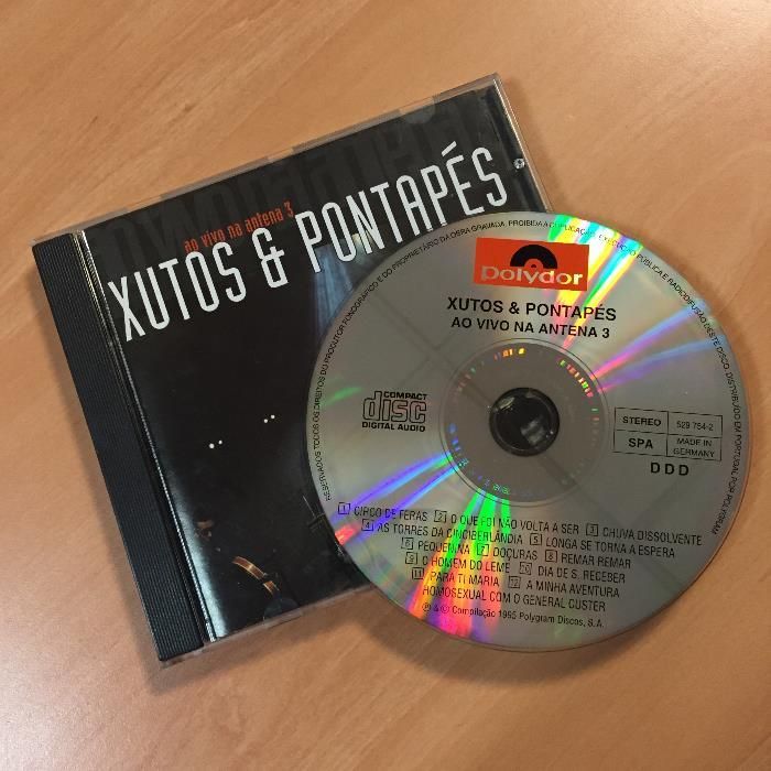 CD Xutos & Pontapés - Ao Vivo na Antena 3 (Acústico) - NOVO!!