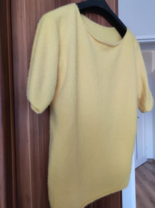 Sweterek, bluzka żółta