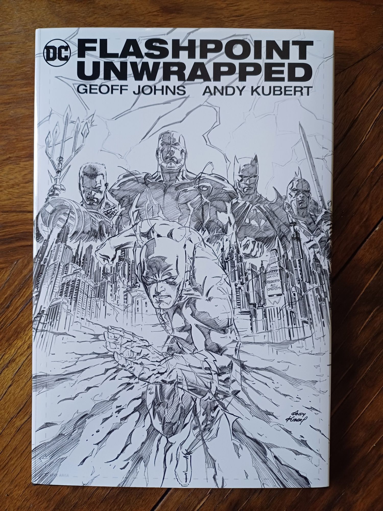 Flashpoint Unwrapped Punkt krytyczny DC komiks Flash Batman