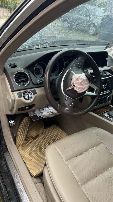 мерседес w204 рестайлинг после ДТП