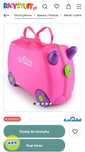 Walizka na kółkach Trunki różowa