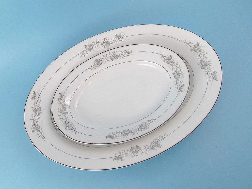 xix wiek 2x półmisek patera porcelanowa fraureuth