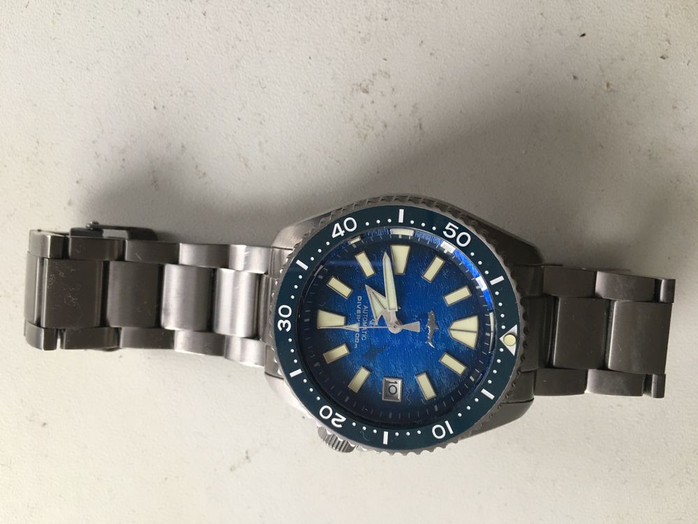 Heimdallr hts-h6 титан дайвер часы 200м