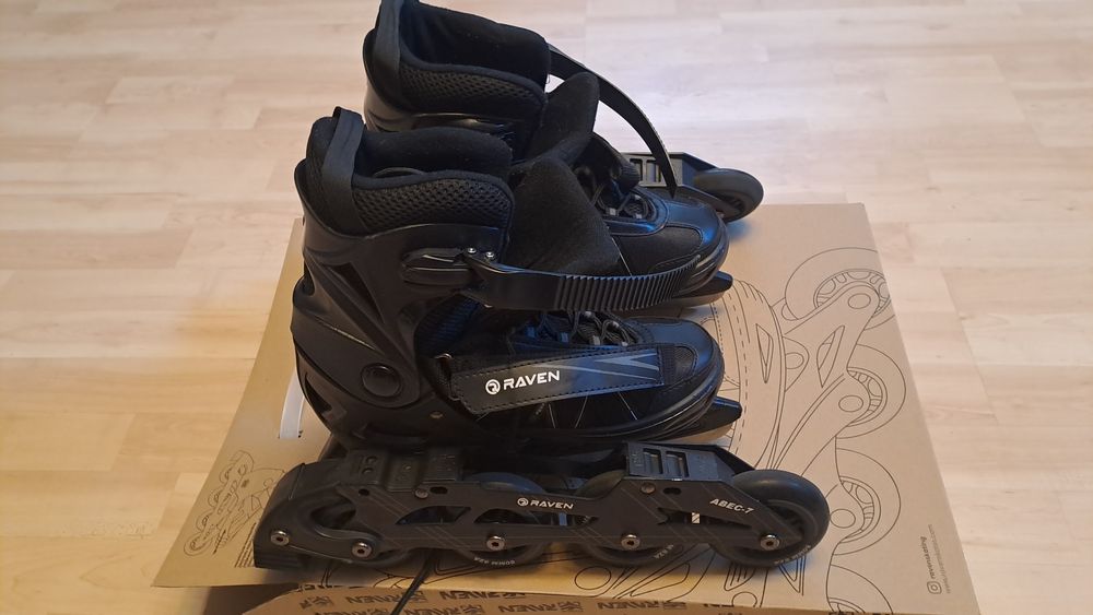 Łyżwy, Rolki Raven Expert Black 40-43