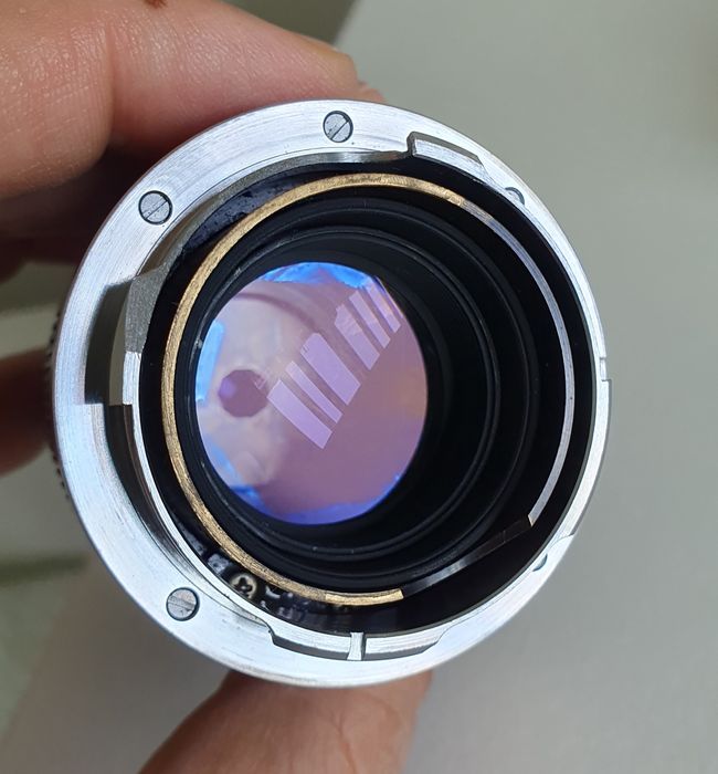 Leica Elmar-C 90mm f/4 com fungos