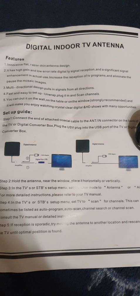 Antena Dvb-T nowa