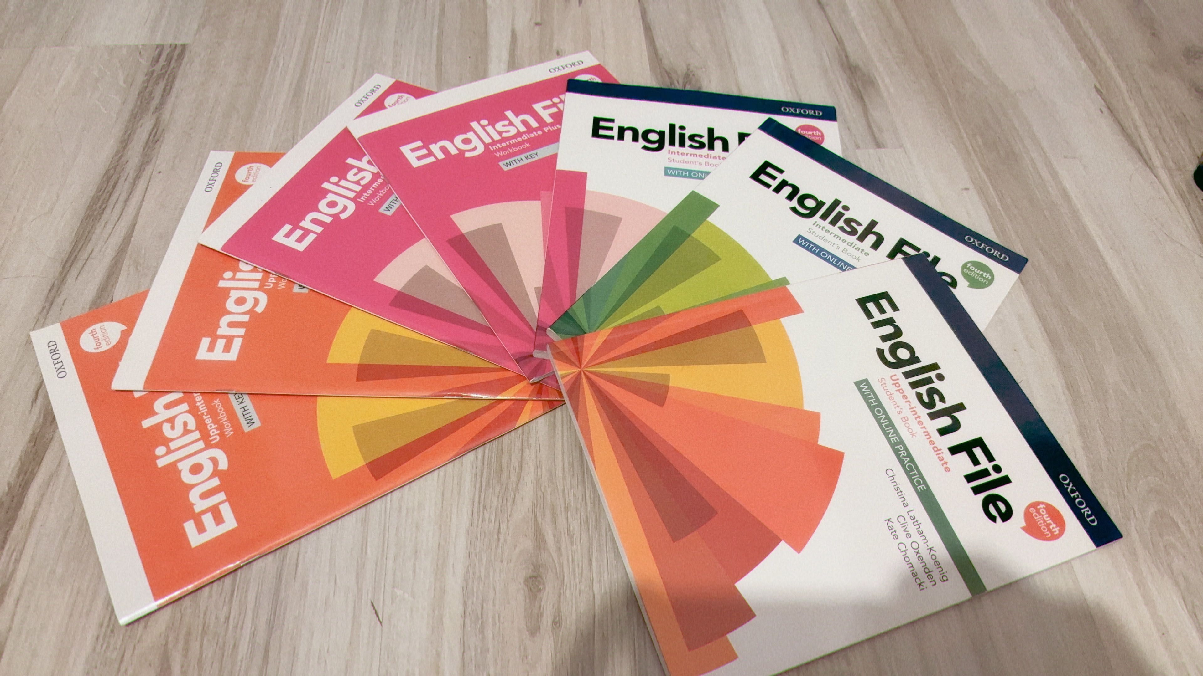 NOWE! Zestaw 6 książek English File 4th Edition – Oxford