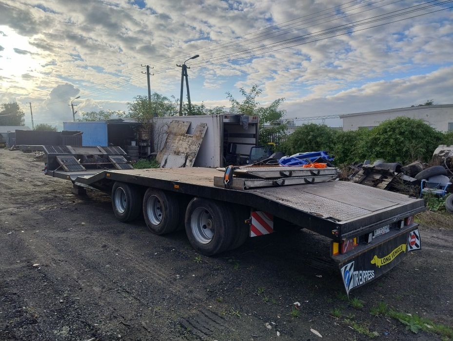 Naczepa niskopodwoziowa Schmitz mocna wciągarka!