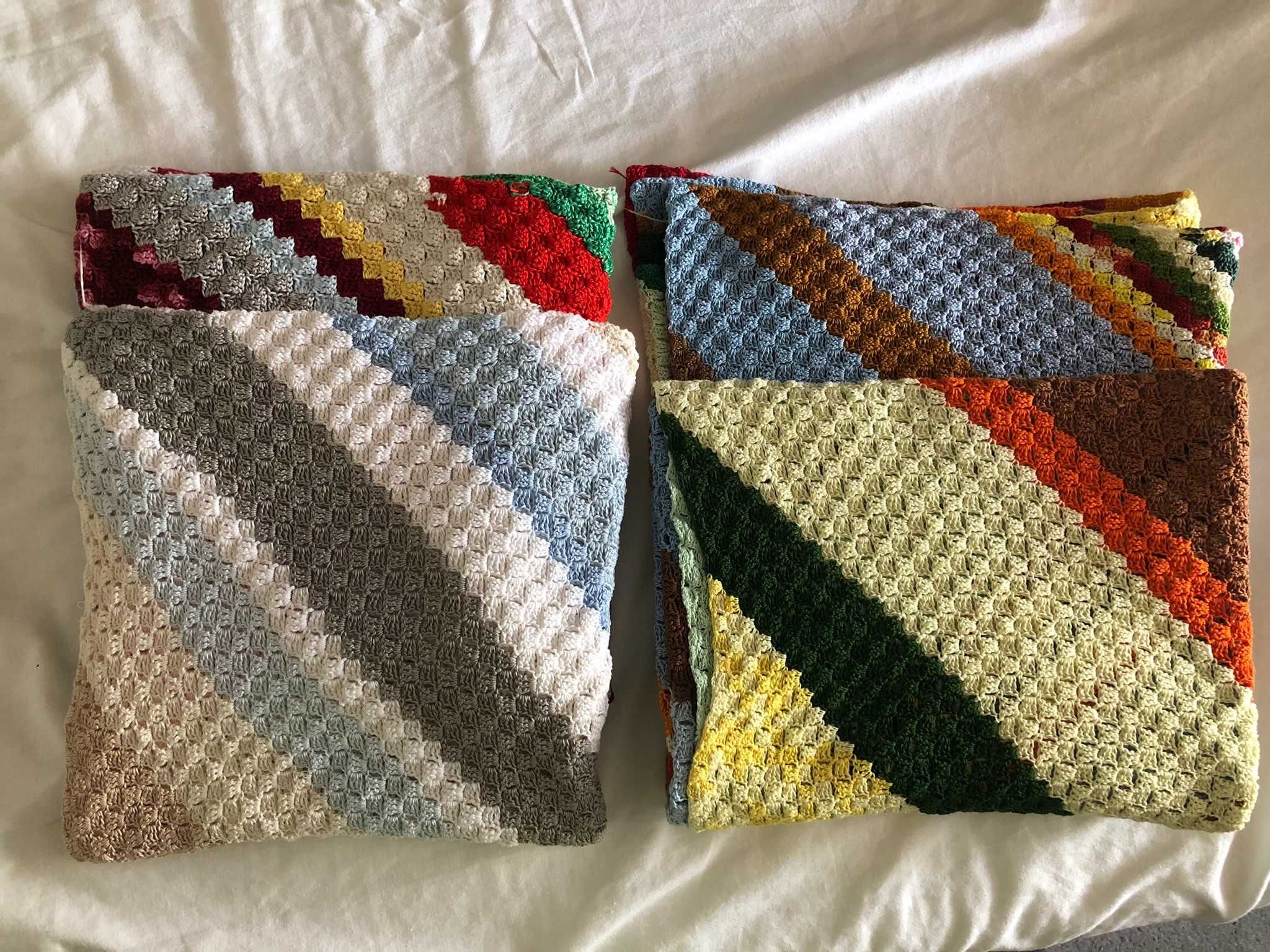 Mantinhas em crochet