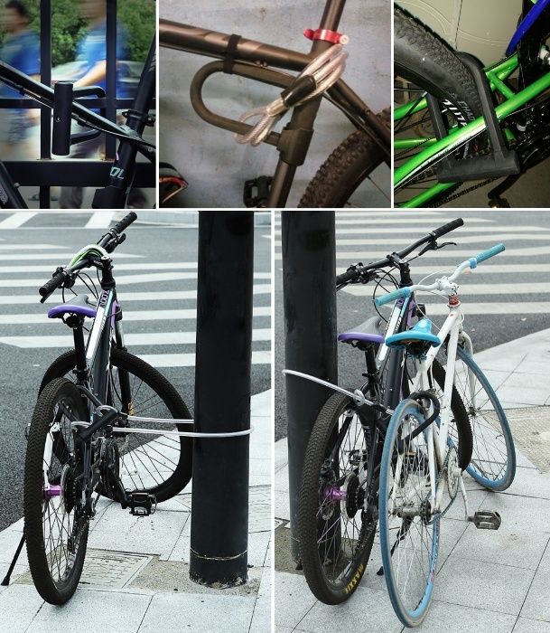 Велозамок U-Lock велосипедный вело мото замок для велосипеда мотоцикла