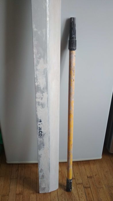 Продам алюминевую рейку для выравнивания стен+ телескапическая палка