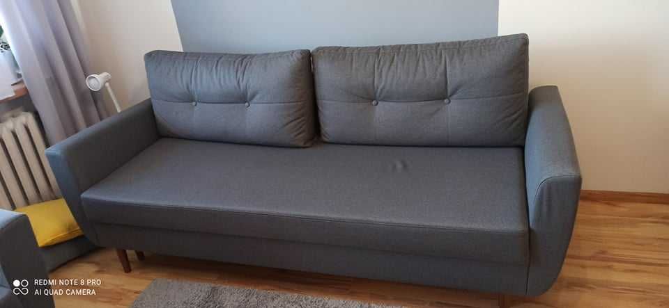 Sofa Diora z funkcją spania + fotel Diora z firmy Abra