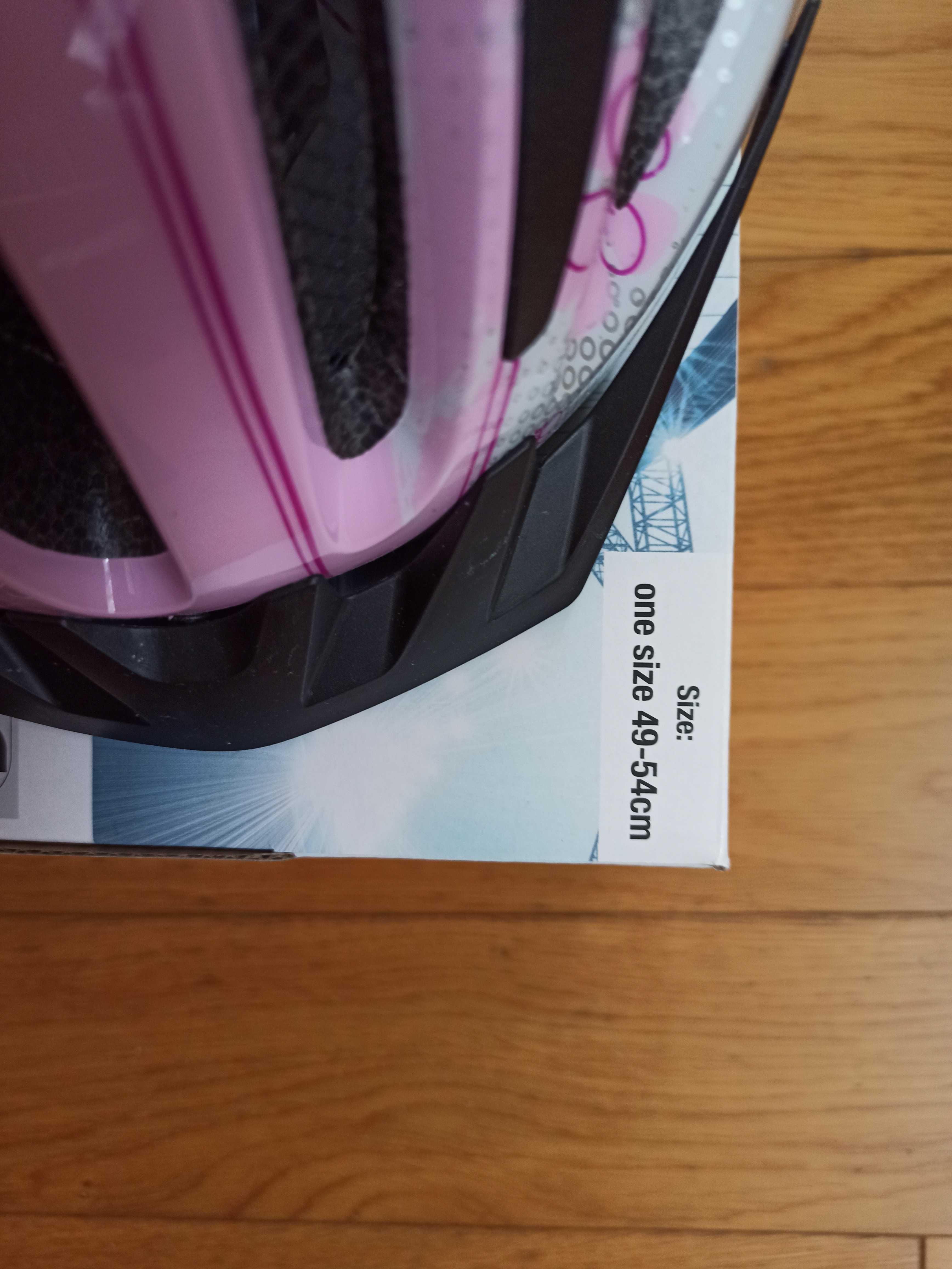 jak NOWY kask rowerowy