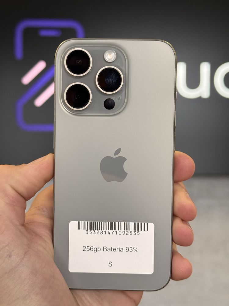 RATY 0% iPhone 15 Pro 256GB BATERIA 93% GWARANCJA 12 miesięcy!!!