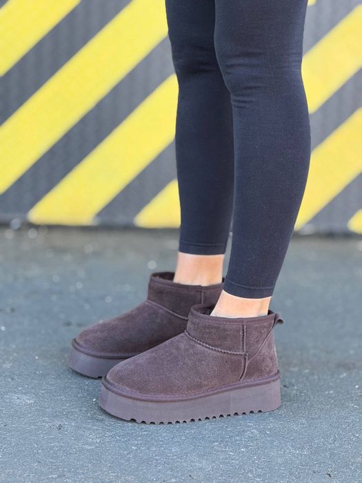 Жіночі угги (UGG) зимові з натуральної замші (р.36-41)