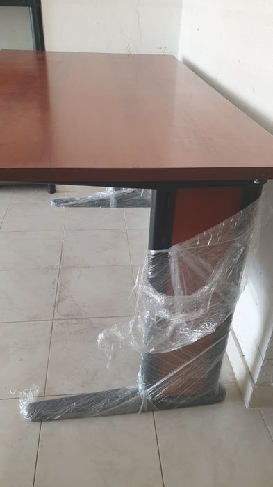Secretária escritório mogno maciço
