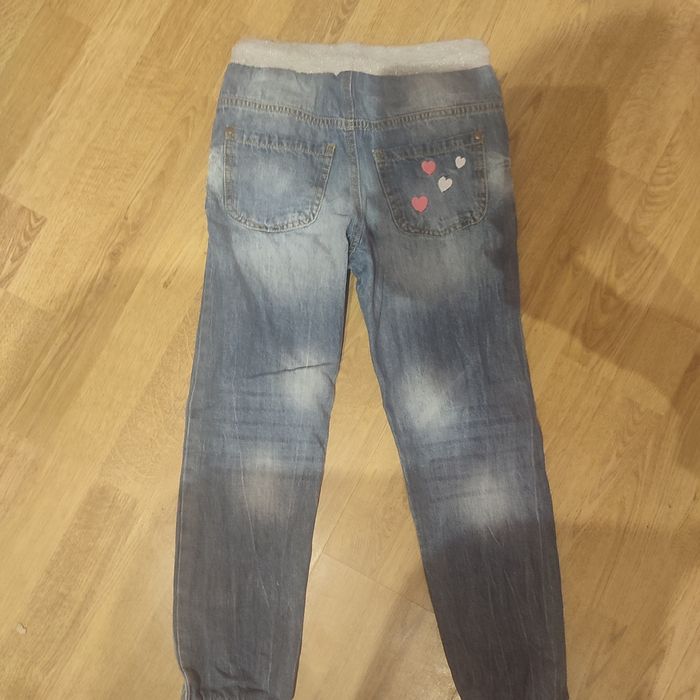 Spodnie dżinsowe ocieplane