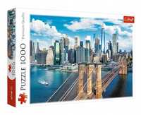 Puzzle 1000 Most Brookliński, Nowy Jork Usa Trefl