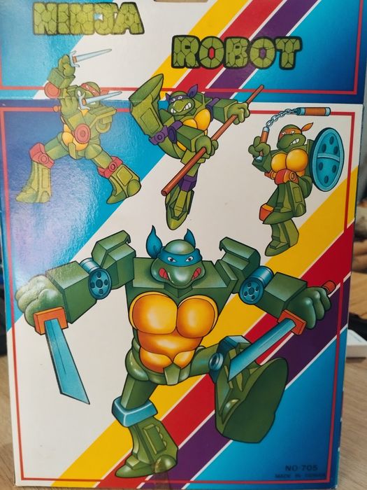 Ninja Robot 705 Made in Taiwan – Figura vintage Mint