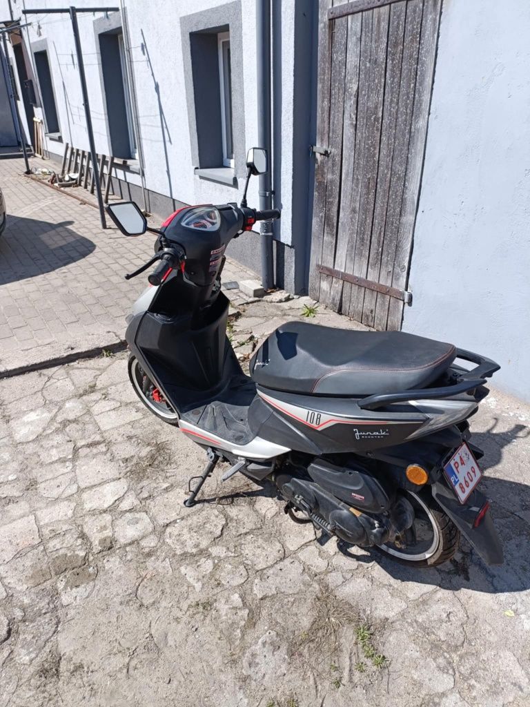 Junak 108  2020 rok 486 km przebiegu .Zamiana