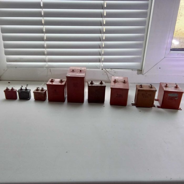 Конденсатори МГБО від 30 до 0.5 мкф