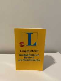 slownik jezyka niem Grossworterbuch Deutsch als Fremdsprache Langensch