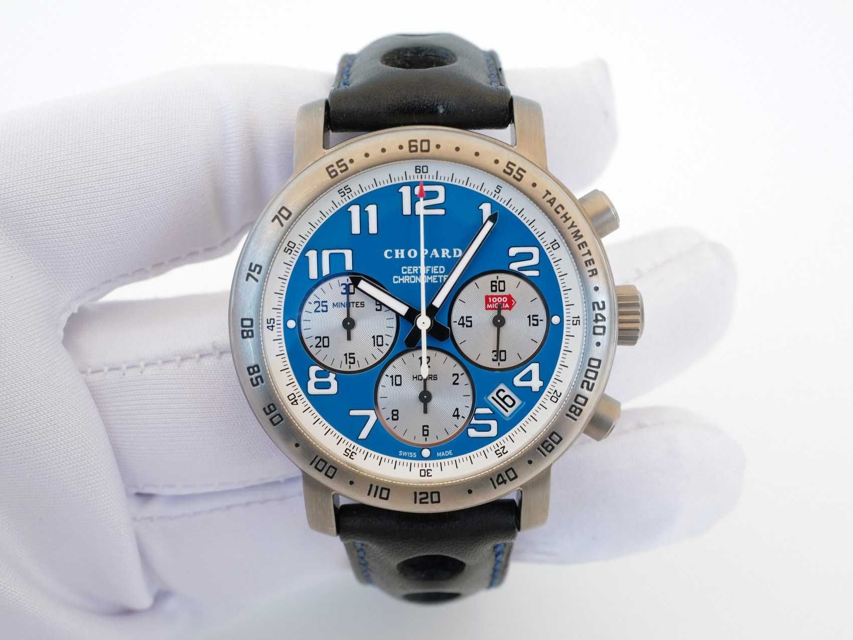 Chopard Mille Miglia Titanium Chronograph Blue Limited Edition 40 mm