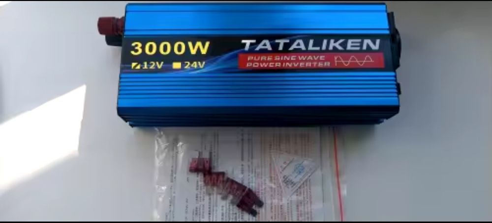Інвертор/Перетворювач 12-220 3000W Чистий синус Tataliken