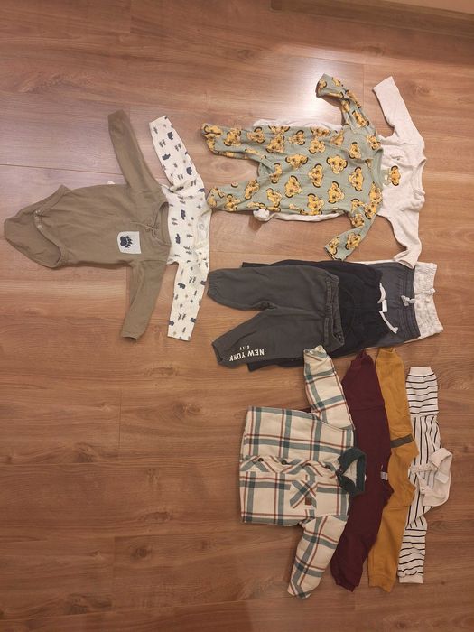 Paka ubrań r.74 dla chłopca Cool Club , H&M