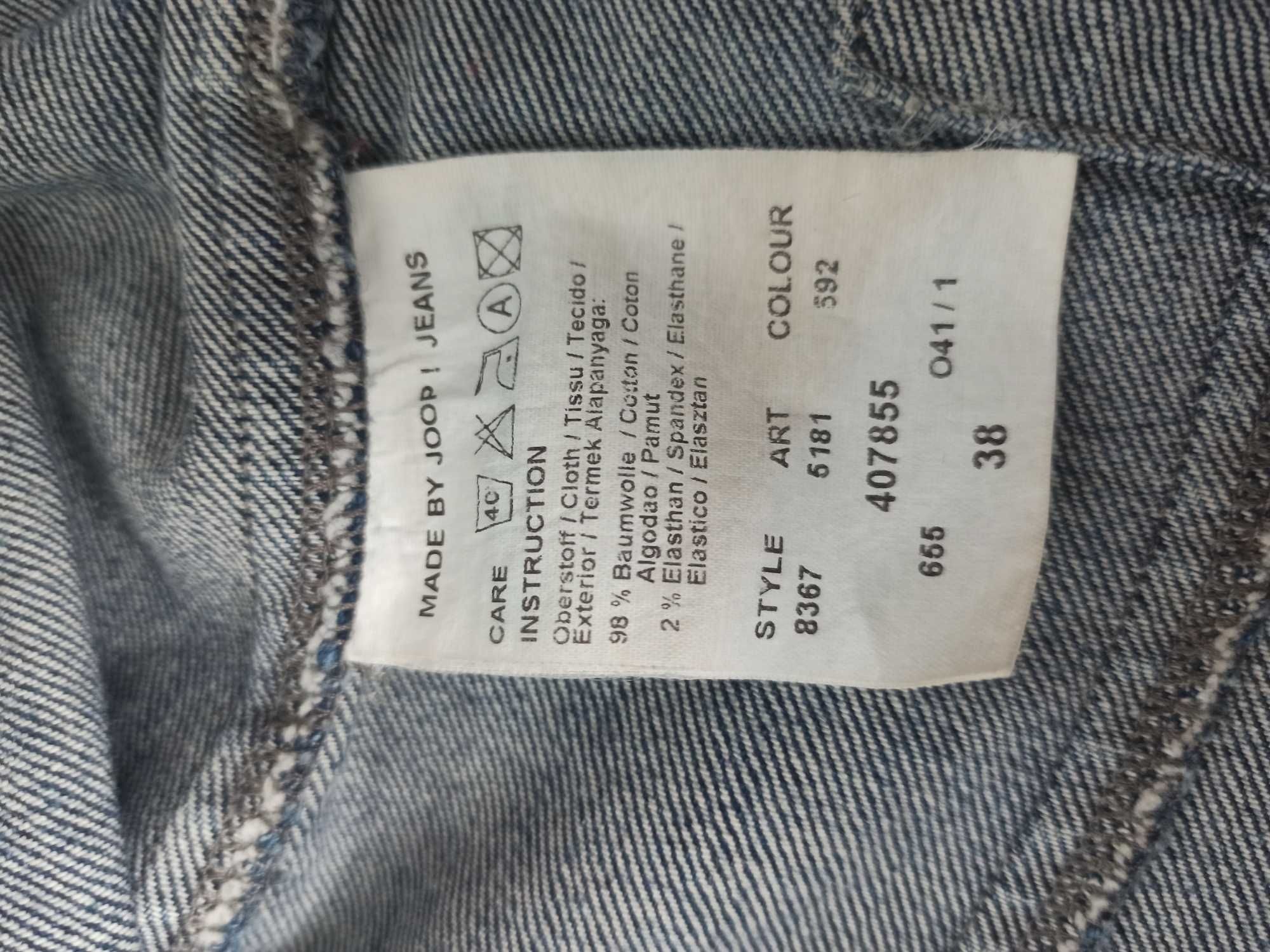 Joop Jeans oryginalna damska kurtka jeansowa rozmiar 38 M/L